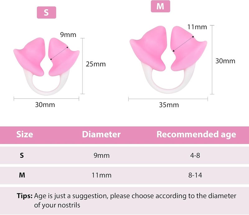 Baypify Nose Plugs for Swimming for Kids,Painless Nose Clip for Swimming, Ensure Comfort and Safety in The Water (Age 4-7) - Image 3